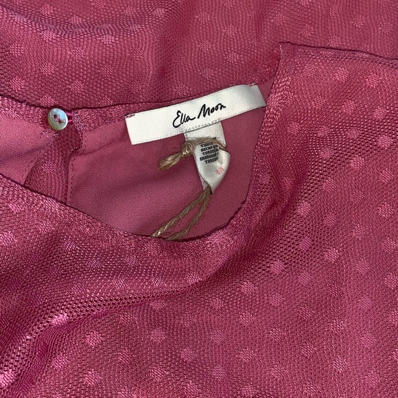 Ella Moon  Ruffle ,  Mini Dress, Mauve, M - Picture 8 of 8